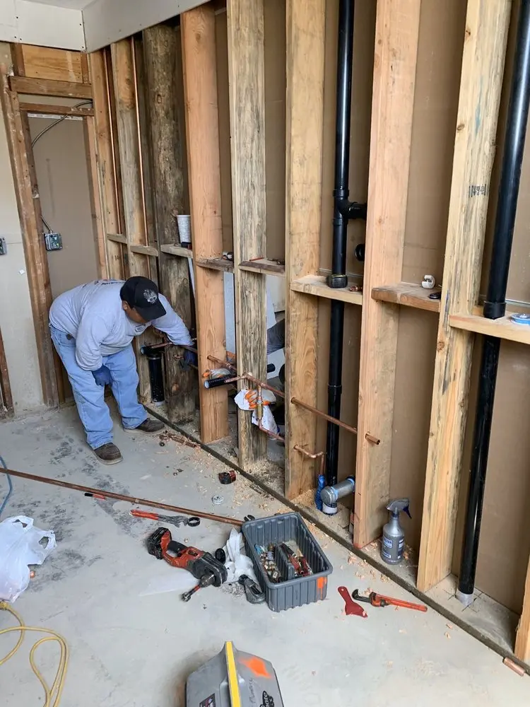 Commercial rough-in plumbing for Trenchless Sewer Repair in Palisades Park